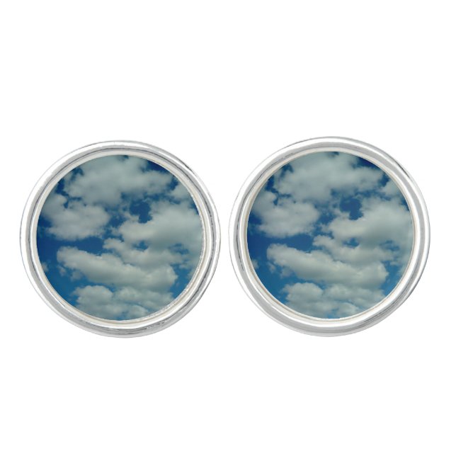 Cloud Cufflinks (Front)