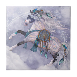 Cloud Dancer Art Tile