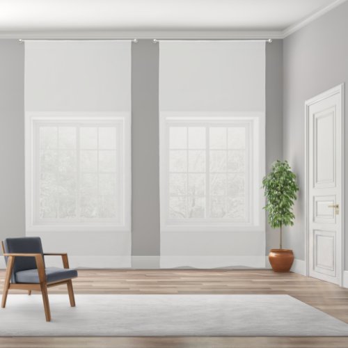 Cloud Dancer Color Off-white Neutral Grey Plain Sheer Curtains