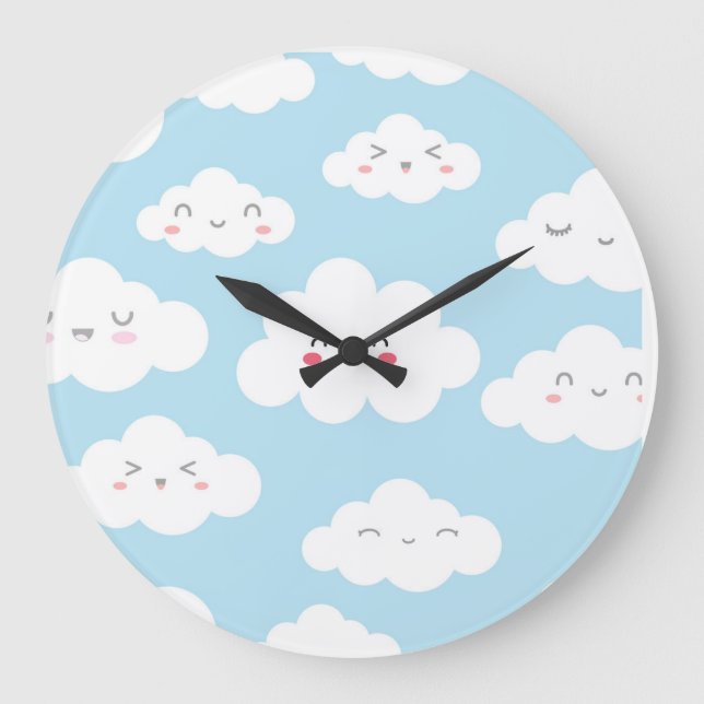 Cloud Dream Wall Clock (Front)