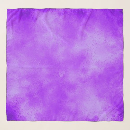 Cloud Effect Purple  Scarf 