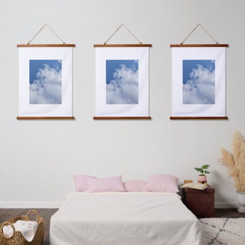 cloud face hanging tapestry