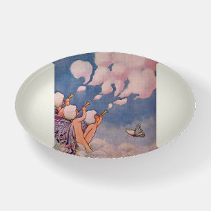 Cloud Faeries Making Clouds Paperweight