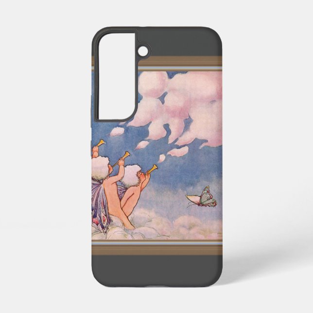 Cloud Faeries Making Clouds  Samsung Galaxy Case (Back)
