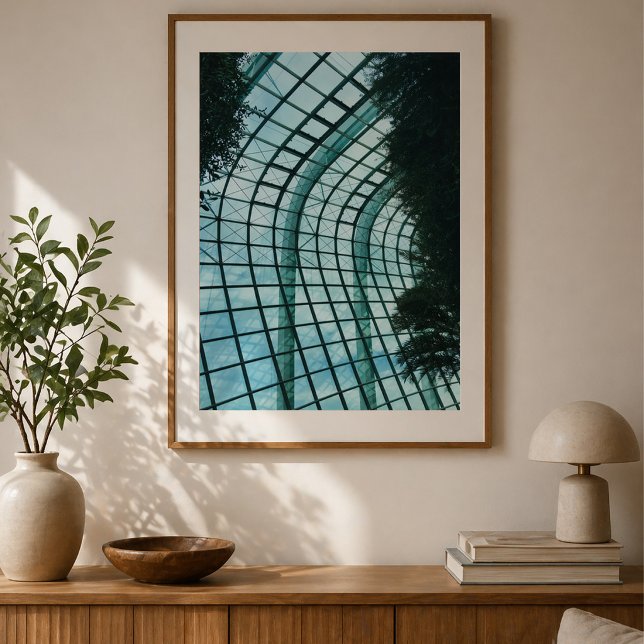 Cloud Forest Glass Conservatory Roof Poster (Creator Uploaded)