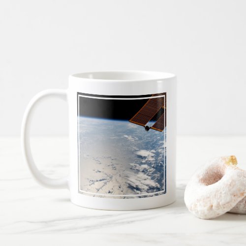 Cloud Formations Surrounding Sunglint Off Pacific Coffee Mug