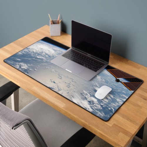 Cloud Formations Surrounding Sunglint Off Pacific Desk Mat