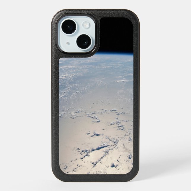 Cloud Formations Surrounding Sunglint Off Pacific iPhone 15 Case (Back)