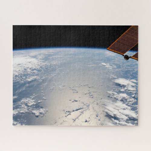 Cloud Formations Surrounding Sunglint Off Pacific Jigsaw Puzzle
