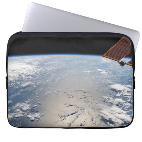 Cloud Formations Surrounding Sunglint Off Pacific Laptop Sleeve