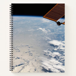 Cloud Formations Surrounding Sunglint Off Pacific Notebook