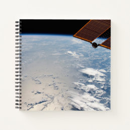 Cloud Formations Surrounding Sunglint Off Pacific Notebook