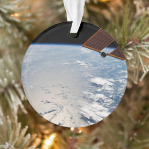 Cloud Formations Surrounding Sunglint Off Pacific Ornament