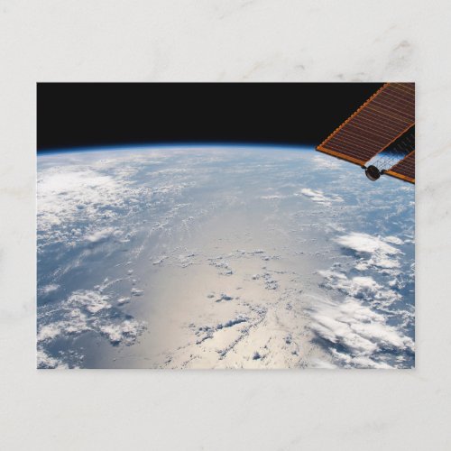 Cloud Formations Surrounding Sunglint Off Pacific Postcard