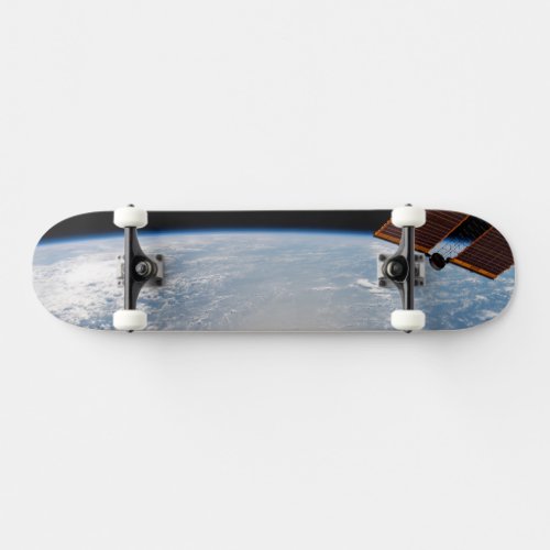 Cloud Formations Surrounding Sunglint Off Pacific Skateboard