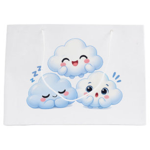 Cloud Friends Trio Large Gift Bag