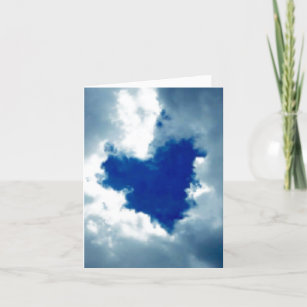 Cloud Heart Card