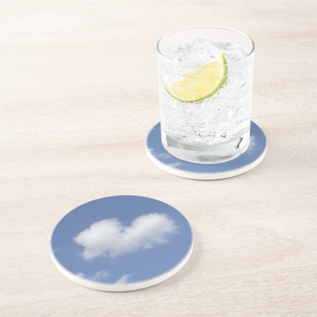 Cloud Heart  Coaster (Side)