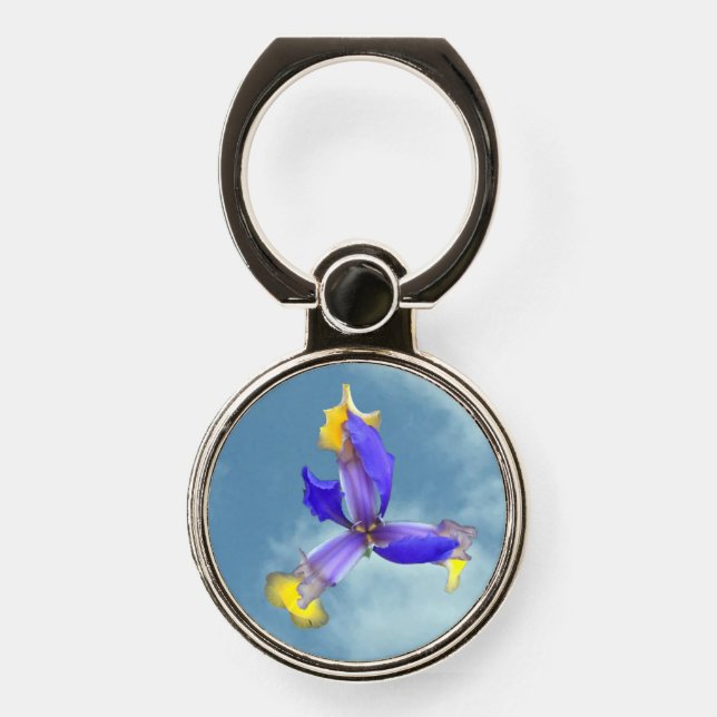 Cloud Iris Phone Ring Stand (Front)