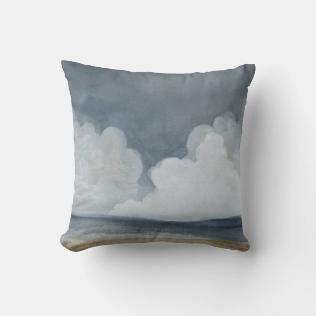 Cloud Landscape Throw Pillow (Front)