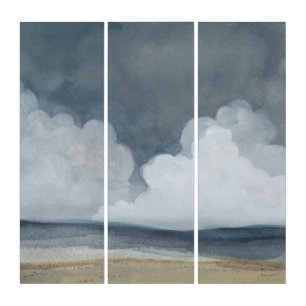 Cloud Landscape Triptych