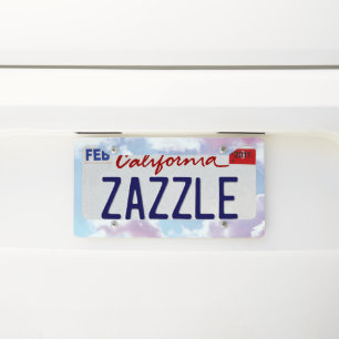 Cloud License Plate Frame