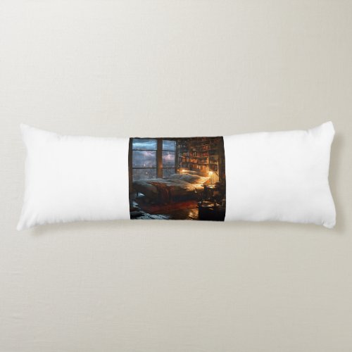 Cloud_like Comfort Embrace Serenity with Our Whi Body Pillow