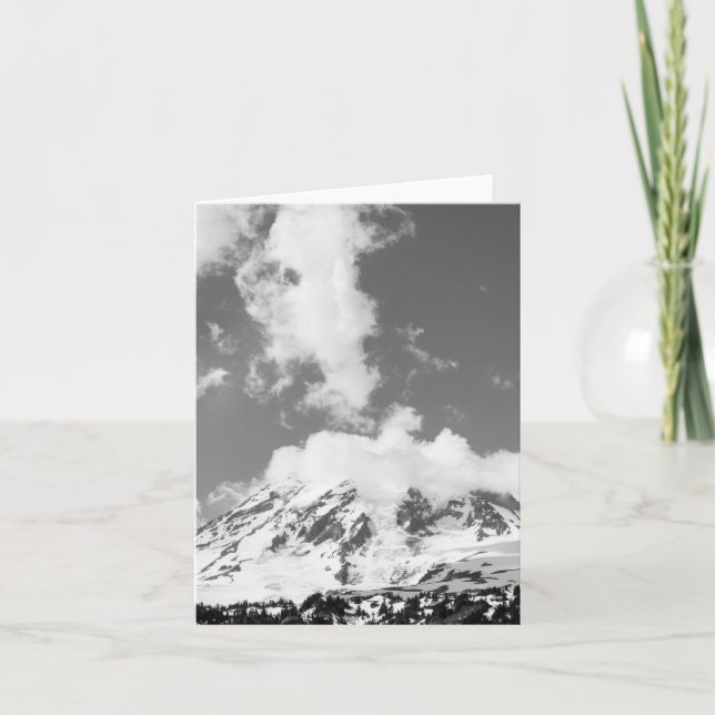 Cloud Maker Letterpress Thank You Card (Front)