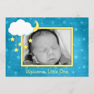 Cloud Mobile Birth Announcements