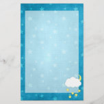 Cloud Mobile Stationary Stationery at Zazzle