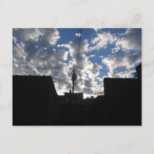 cloud morning postcard