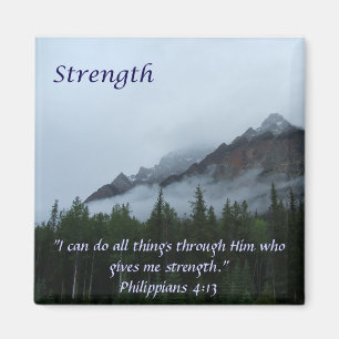 Cloud Mountain - Strength Magnet