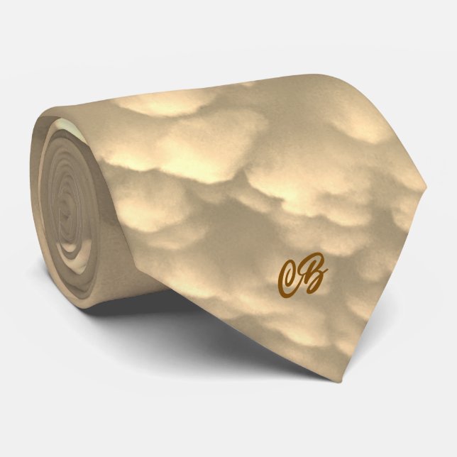 "Cloud" Neck Tie (Rolled)