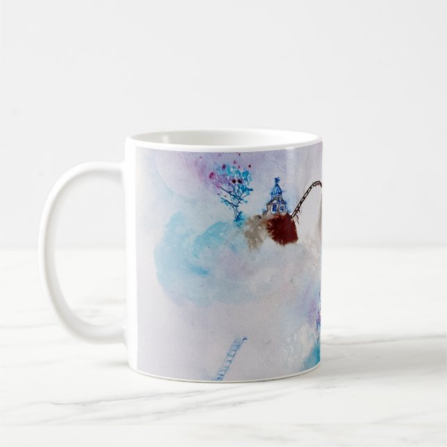 cloud neighborhood coffee mug (Left)