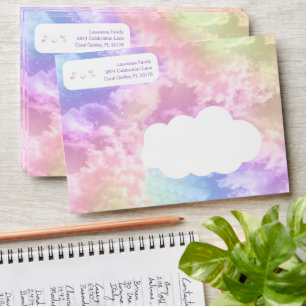 Cloud Nine 9th Birthday Envelope – Pastel Sky Part