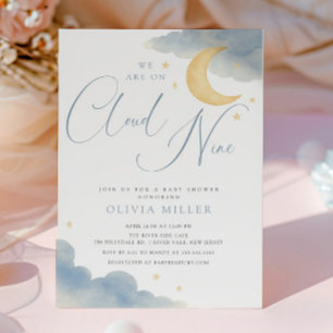 Cloud Nine Baby Shower Invitation