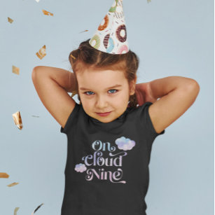 Cloud Nine Girl Birthday Party T-Shirt