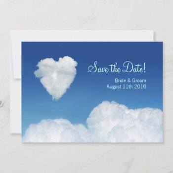 Cloud Nine - Save The Date Card by BluePlanet at Zazzle