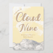 Cloud Nine Sky - Custom Baby Shower Invitation