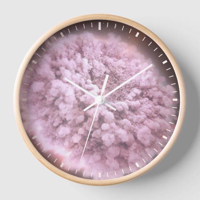 Cloud Of Debris From Two Neutron Stars Clock (Front)
