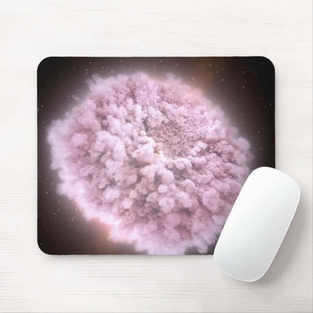 Cloud Of Debris From Two Neutron Stars Mouse Pad (With Mouse)