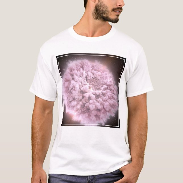 Cloud Of Debris From Two Neutron Stars T-Shirt (Front)