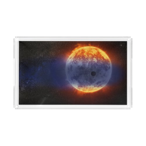 Cloud Of Hydrogen Gas Off Exoplanet Gj 3470b Acrylic Tray