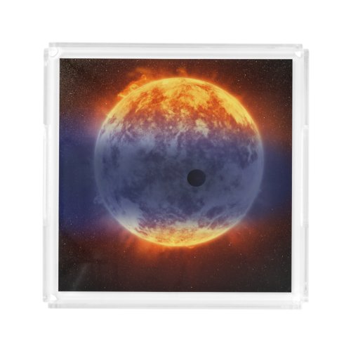 Cloud Of Hydrogen Gas Off Exoplanet Gj 3470b Acrylic Tray