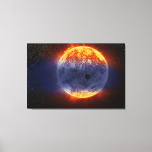 Cloud Of Hydrogen Gas Off Exoplanet Gj 3470b Canvas Print