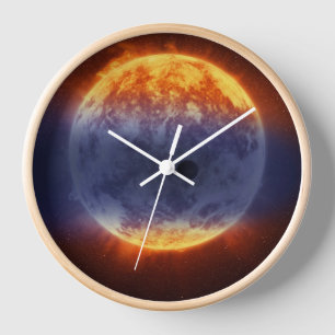 Cloud Of Hydrogen Gas Off Exoplanet Gj 3470b Clock