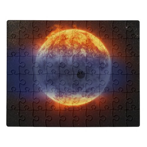 Cloud Of Hydrogen Gas Off Exoplanet Gj 3470b Jigsaw Puzzle