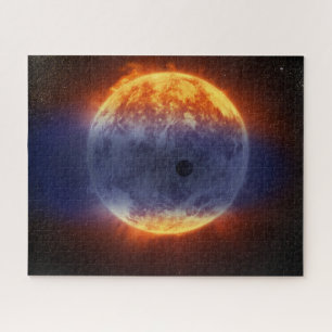 Cloud Of Hydrogen Gas Off Exoplanet Gj 3470b Jigsaw Puzzle