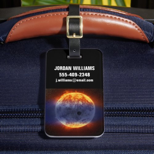 Cloud Of Hydrogen Gas Off Exoplanet Gj 3470b Luggage Tag