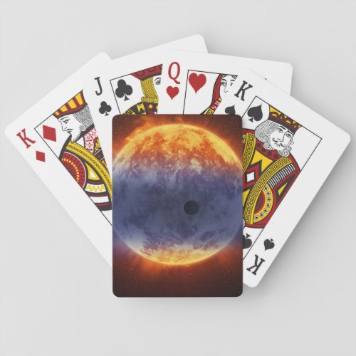 Cloud Of Hydrogen Gas Off Exoplanet Gj 3470b Playing Cards